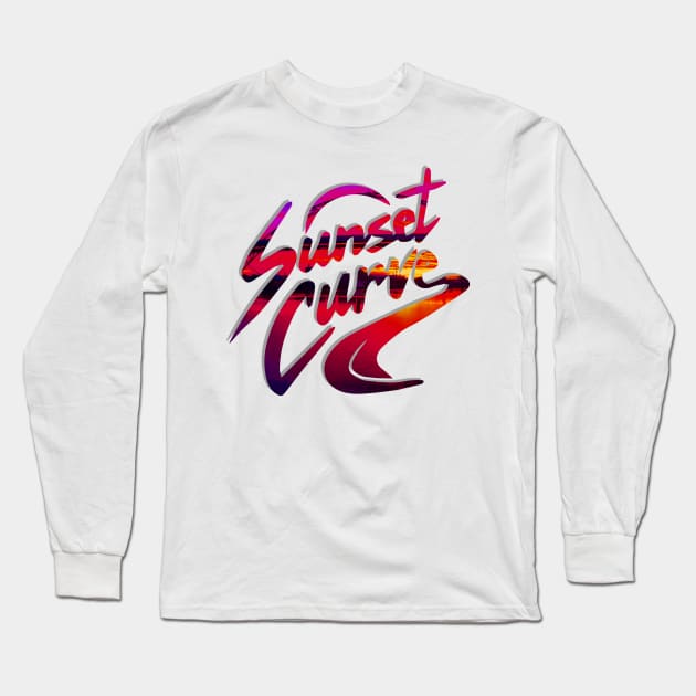 Sunset Curve | CityArt Long Sleeve T-Shirt by SparkleArt